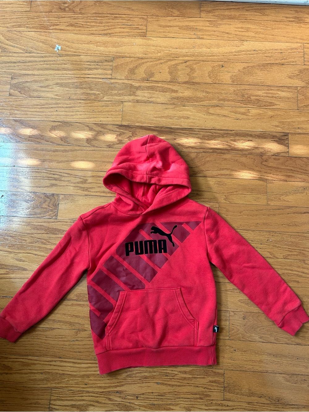 Puma kids' Red Hoodie size XS 5/6